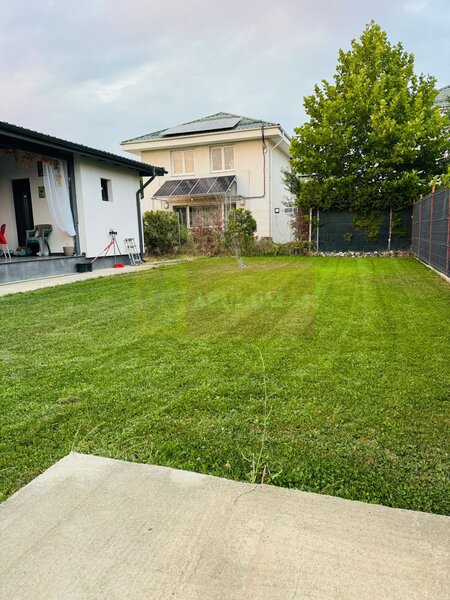 Sabareni, casa parter 134 mp, curte 505, finisata, mobilata si utilata