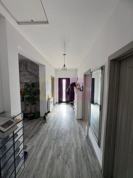 Sabareni, casa parter 134 mp, curte 505, finisata, mobilata si utilata